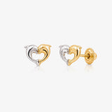 Pendientes Bicolor Delfines