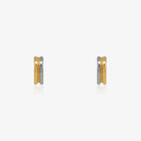 Pendientes Bicolor Aro