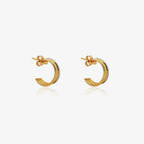 Pendientes Bicolor Aro