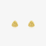 Sparkle Triangle Earrings