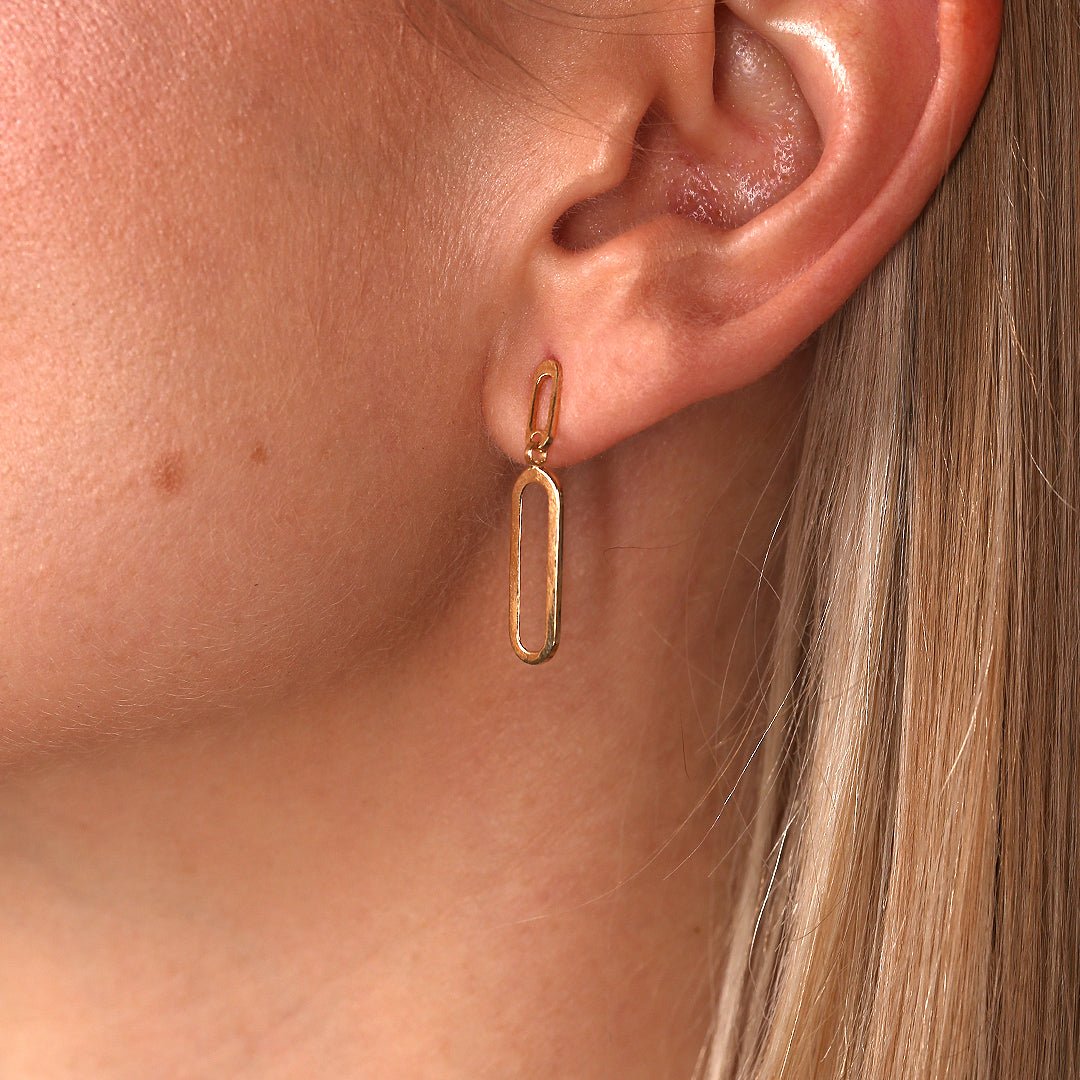 Pendientes Doble Rectángulo