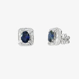 Pendientes Zafiro