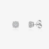 Pendientes Diamantes garras