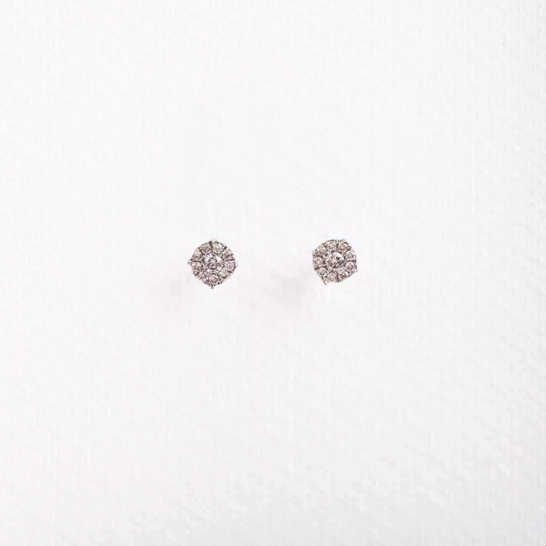 Pendientes Diamantes garras