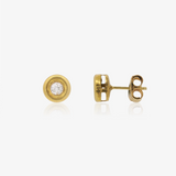 Pairs Gold Pressure Diamond Chaton Gallery 0.20 (2)