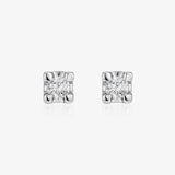 Pendientes Diamante 4 Garras