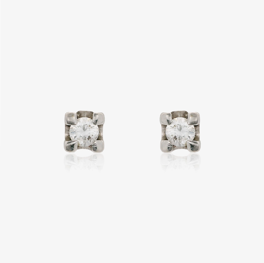 Pendientes Diamante 4 Garras