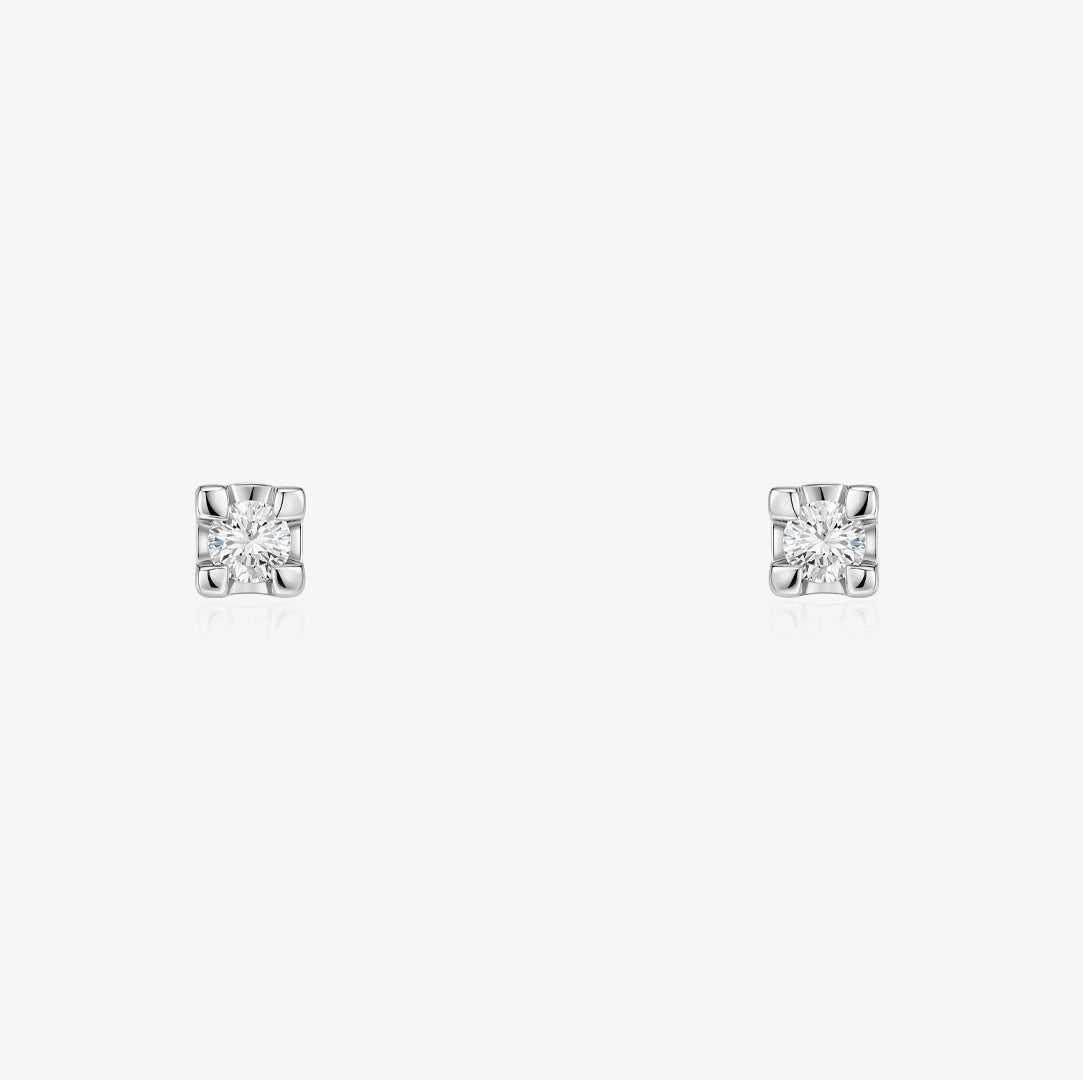 Pendientes Diamante 4 Garras
