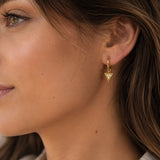 Pendientes Triangulo diamantes