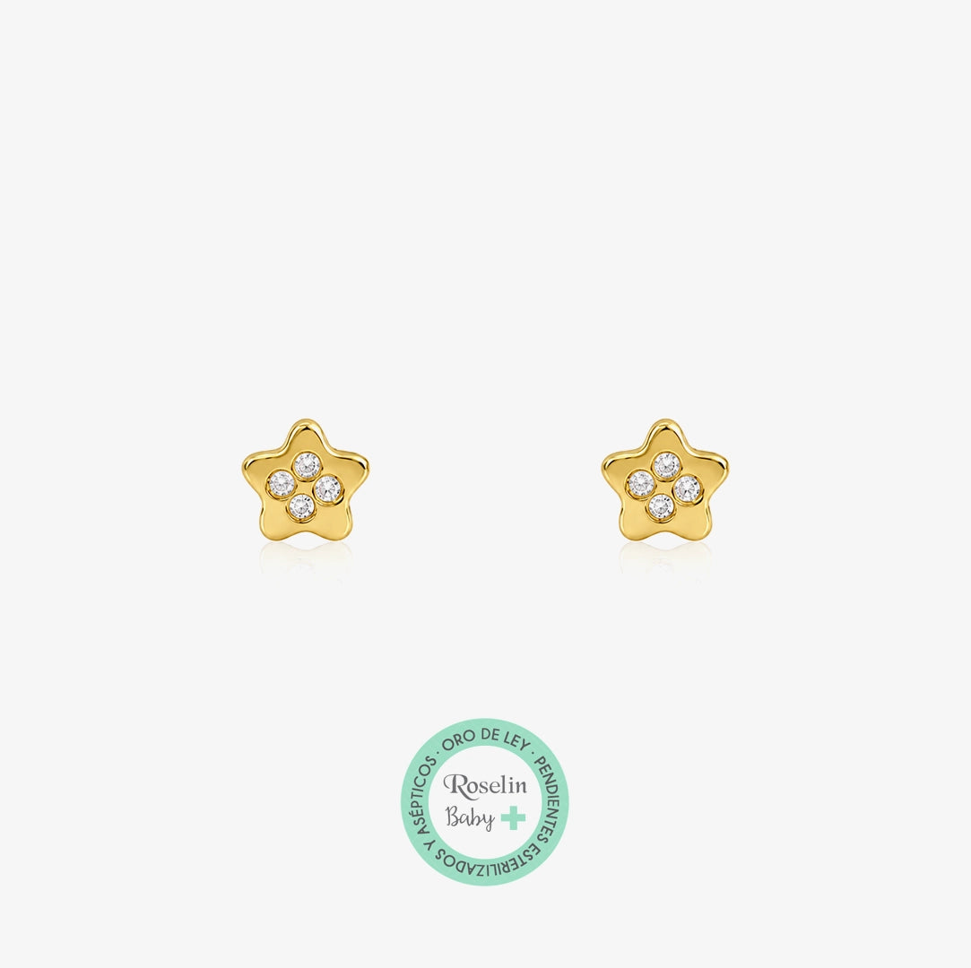 Pendientes Baby+ Estrella