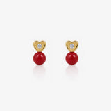 Pendientes Corazon Tu y Yo