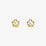 Pendientes Flor Boceladas
