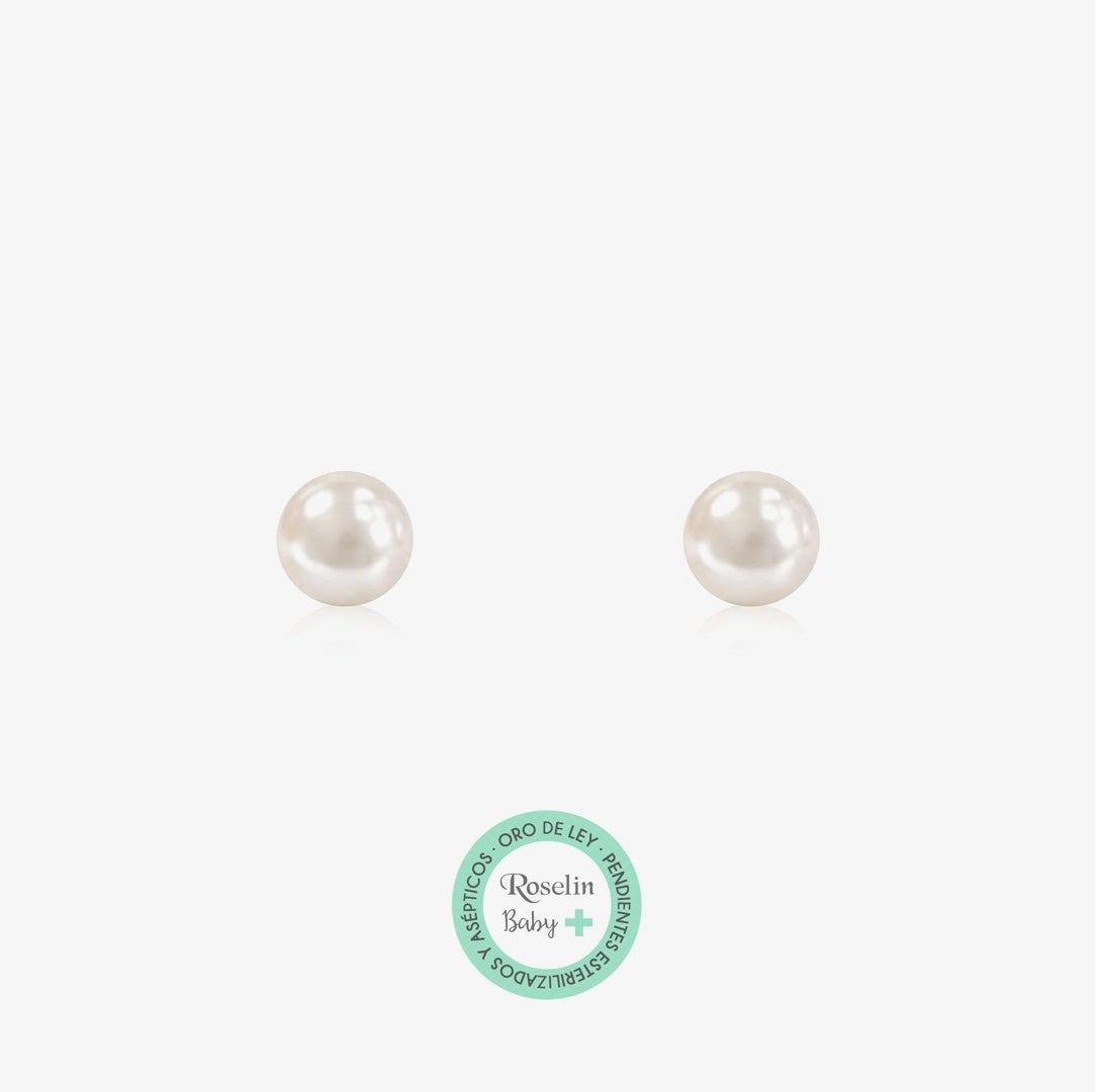 Pendientes Baby+ Perlas