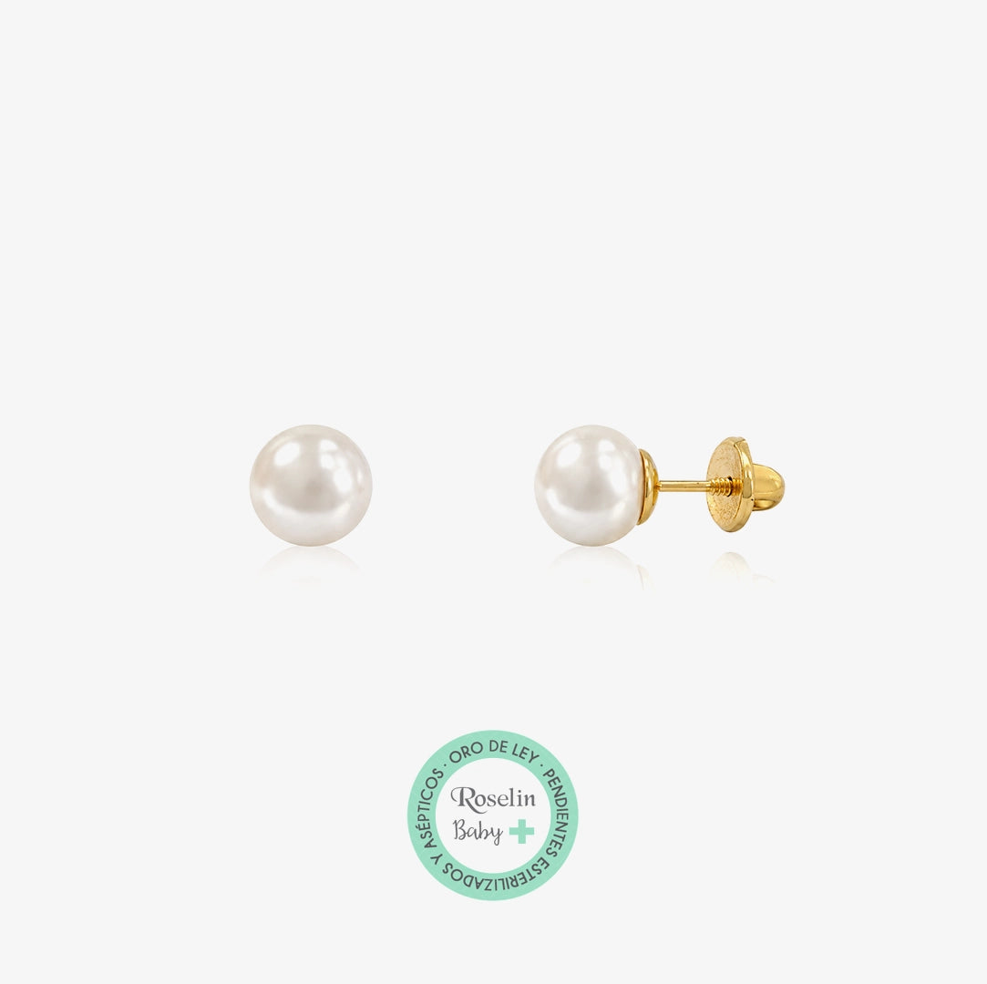 Pendientes Baby+ Perlas