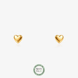 Baby+ Heart Glitter Earrings