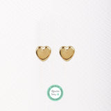 Baby+ Heart Glitter Earrings