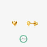 Baby+ Heart Glitter Earrings