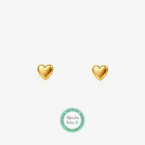 Baby+ Heart Glitter Earrings