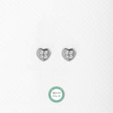 Pendientes Baby+ corazon circonitas