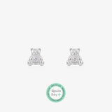 Pendientes Baby+ Osito circonita