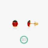 Pendientes Baby+ Mariquita
