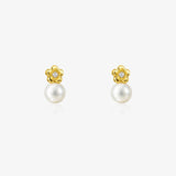 You and I flower earrings