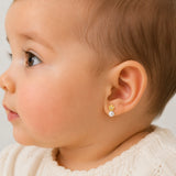 You and I flower earrings