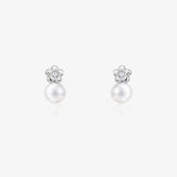 You and I flower earrings