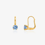 Pendientes Piedras Azul
