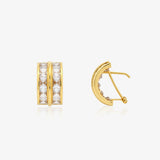 Double Rail Earrings