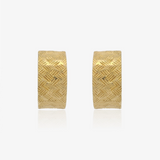 Pendientes Omega Tallados