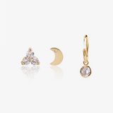 PACK SATURN earring