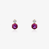 Pairs GOLD9 Pressure Stones Amethyst Semi You and Me
