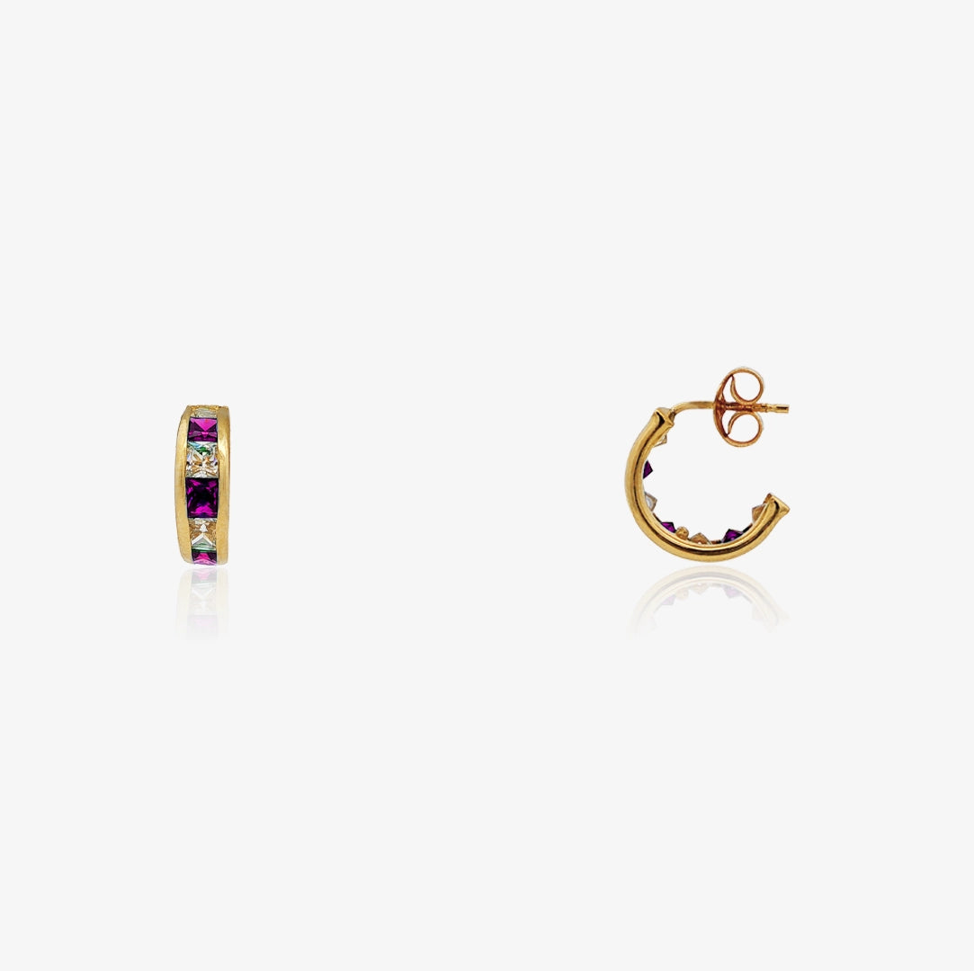 Pendientes Medio Aro