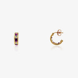 Pendientes Medio Aro