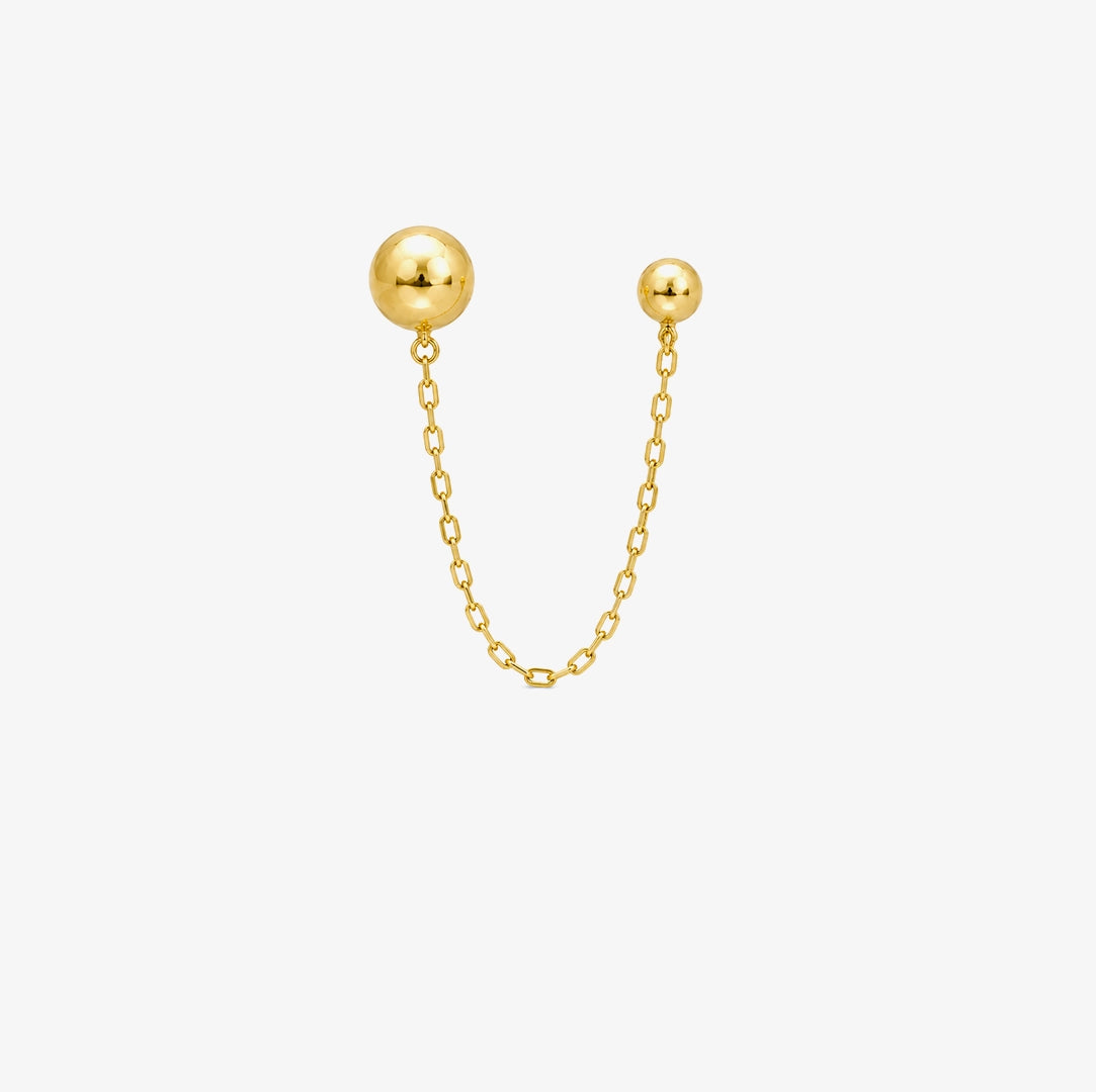 Ball Chain Earring