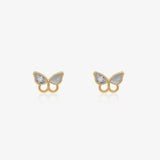 Pendientes Bicolor Mariposa
