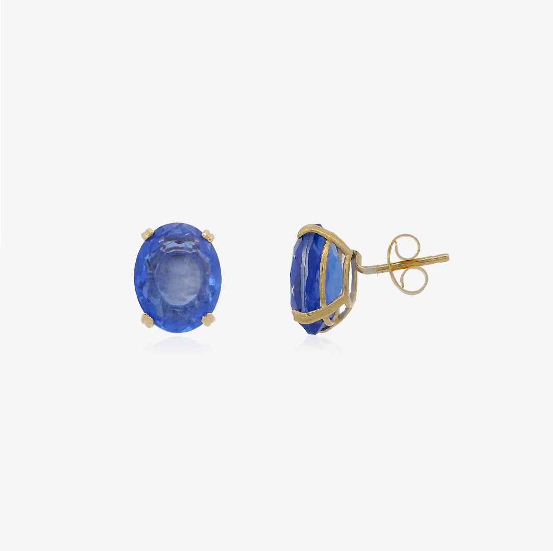 Pendientes Piedras Azul