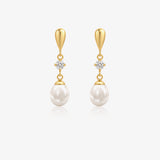 Long Pearl Earrings