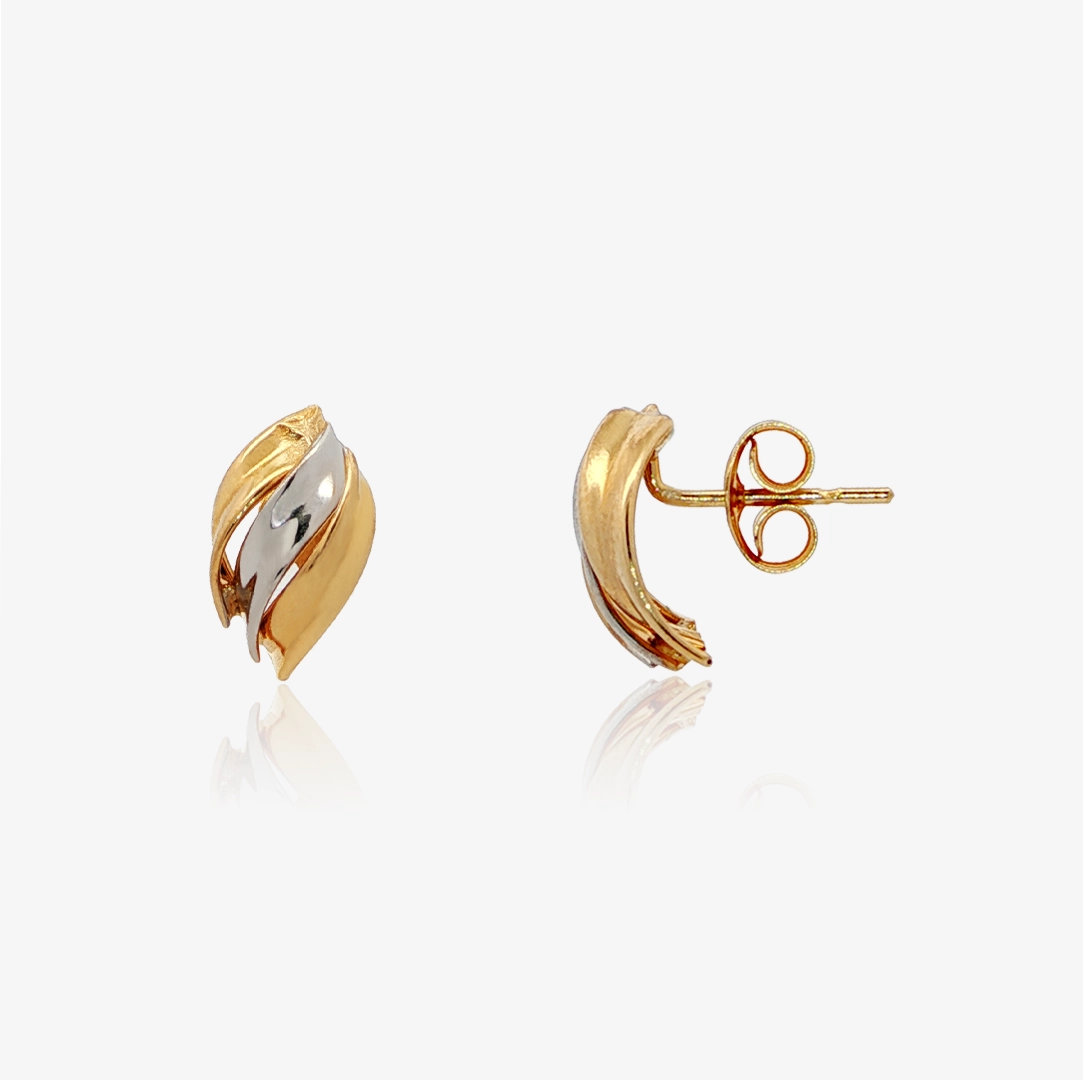 Pendientes Bandas Bicolor