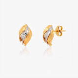 Bicolor Stripe Earrings