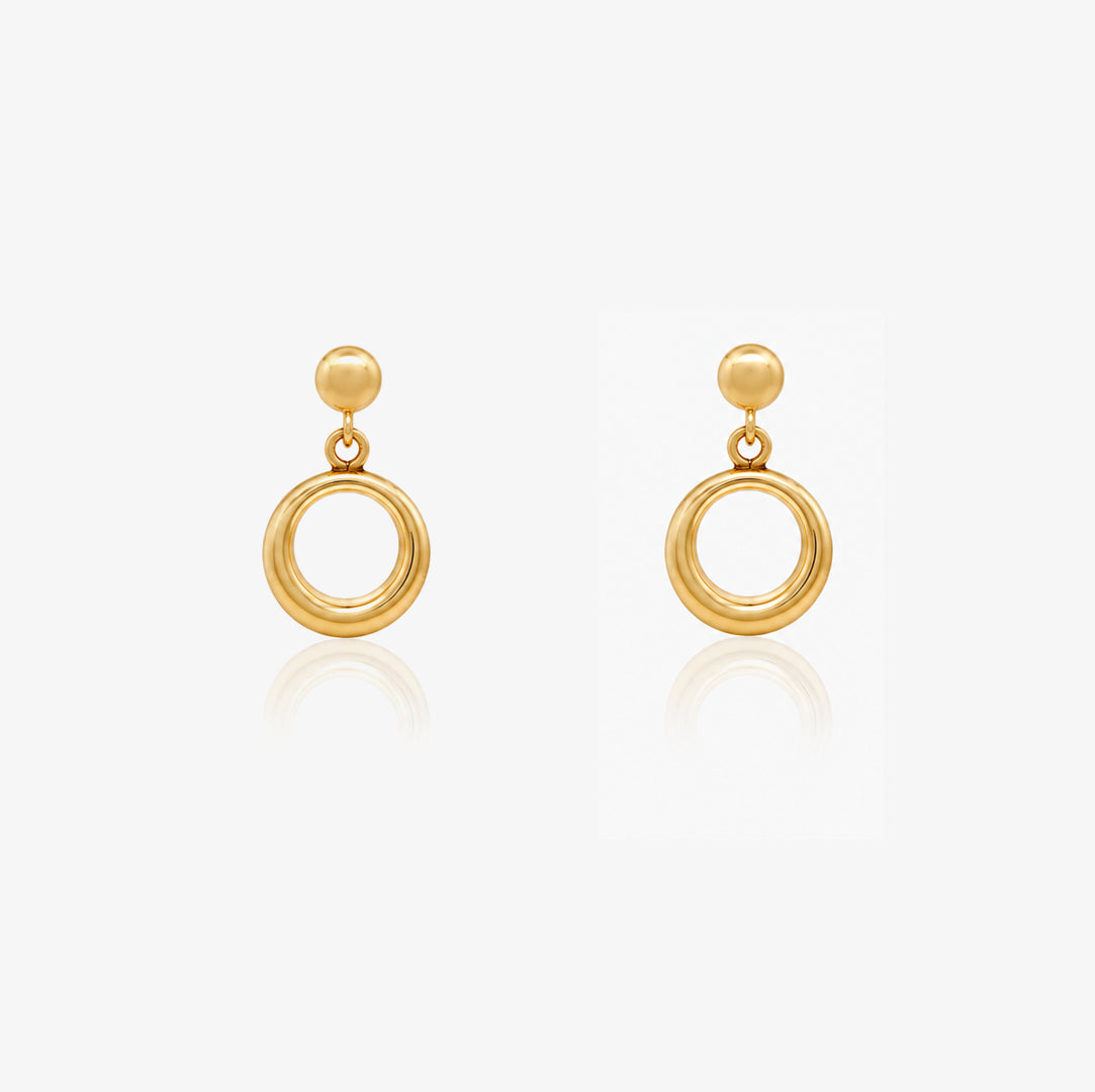 Hoop Drop Earrings
