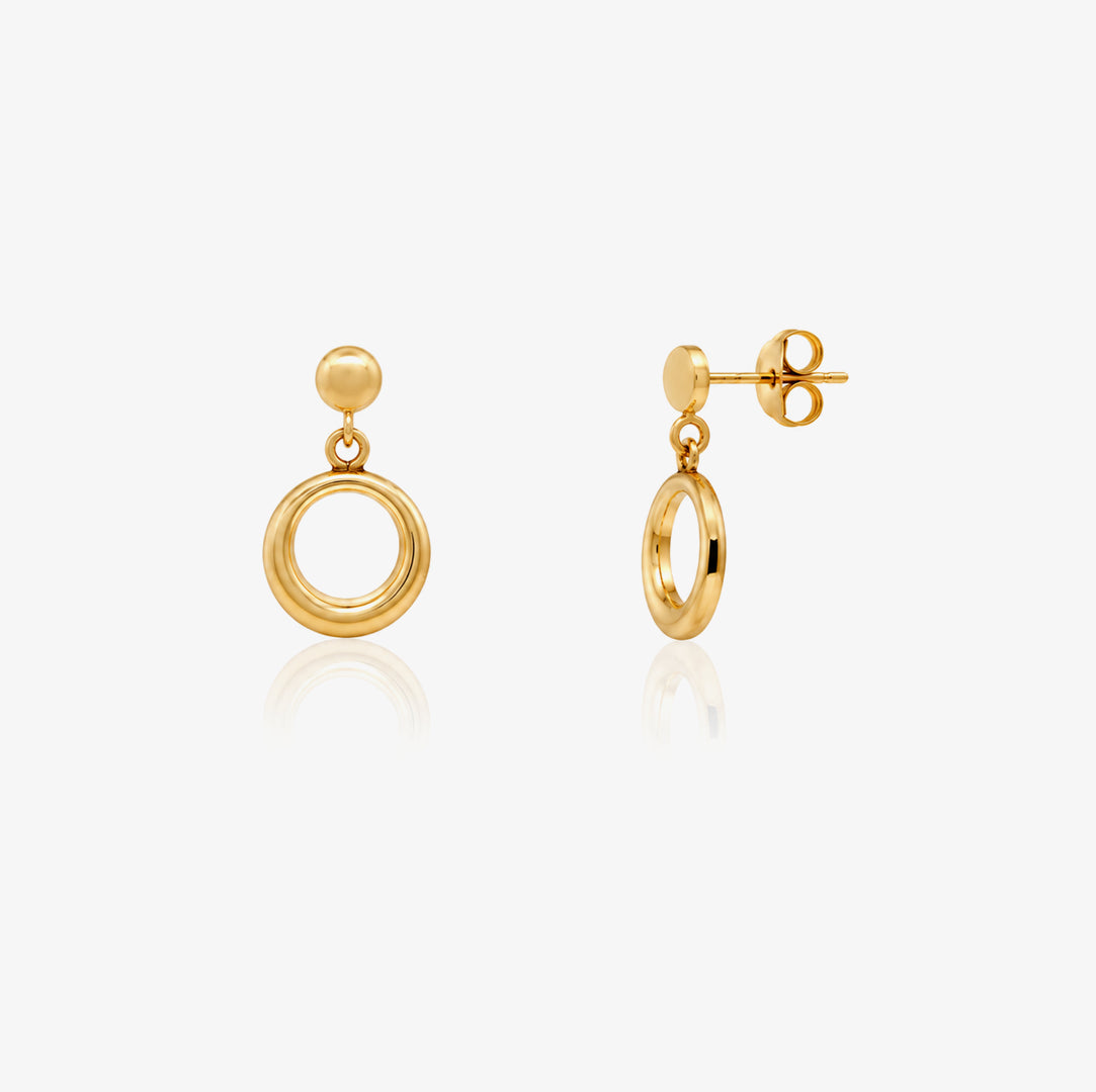 Hoop Drop Earrings