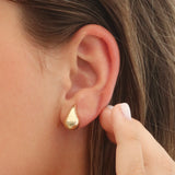 Pendientes Gota Lisa