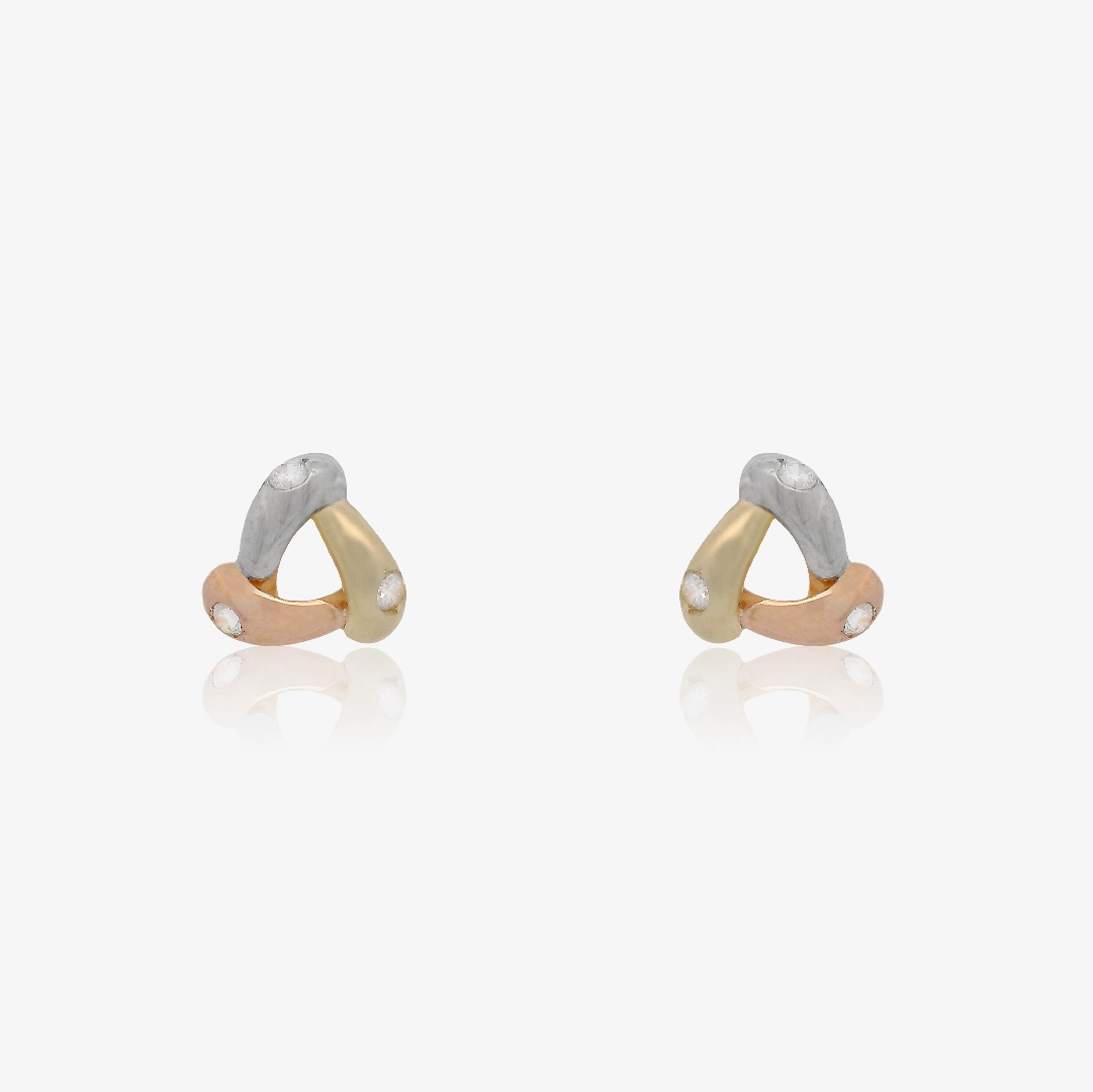 Pendientes Tricolor Triangulo