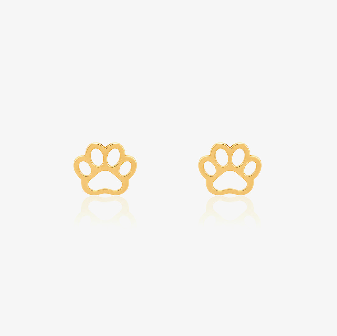 Footprint Earrings