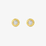 Diamond Chaton Earrings