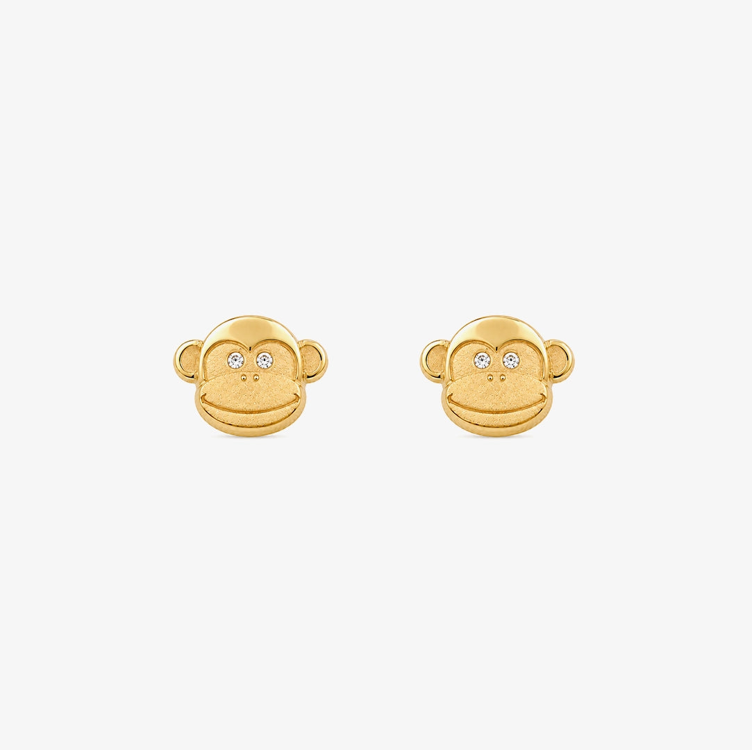 Monkey Earrings