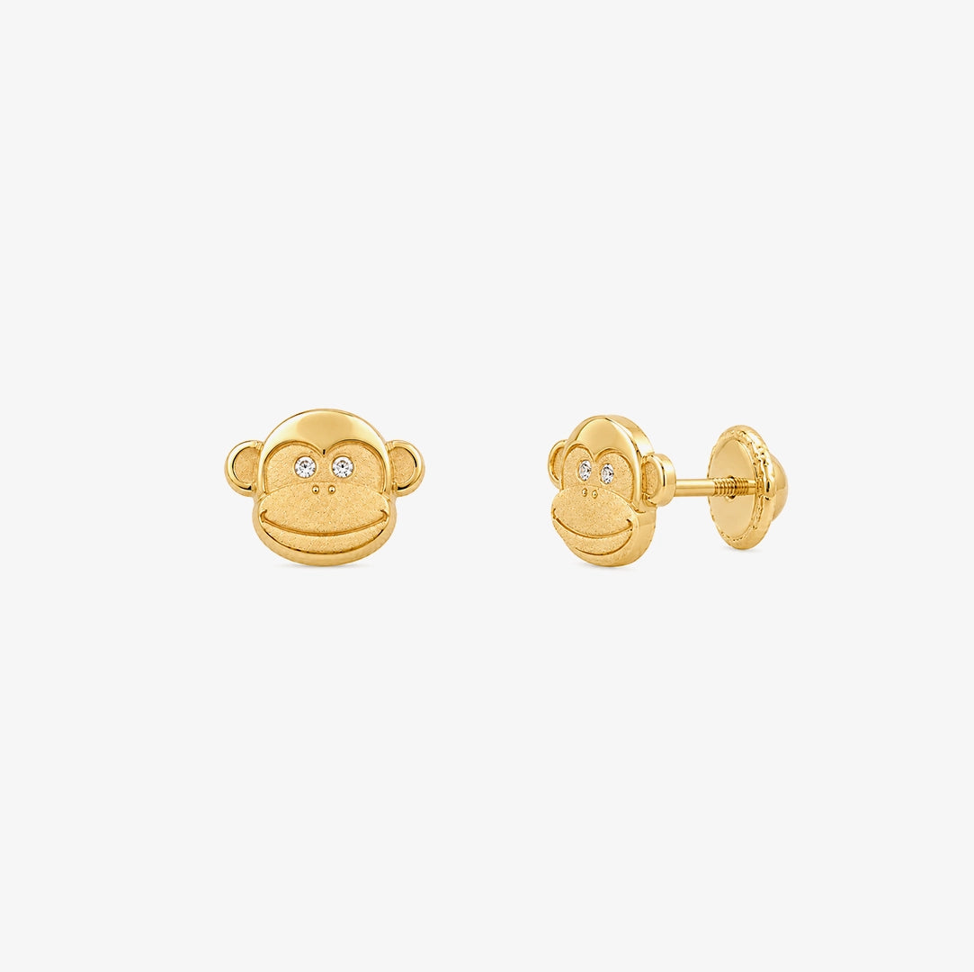 Monkey Earrings