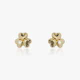 Pendientes Trebol Corazones